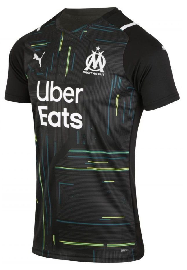 Camisa Goleiro I Olympique de Marseille 2021 2022 Puma oficial